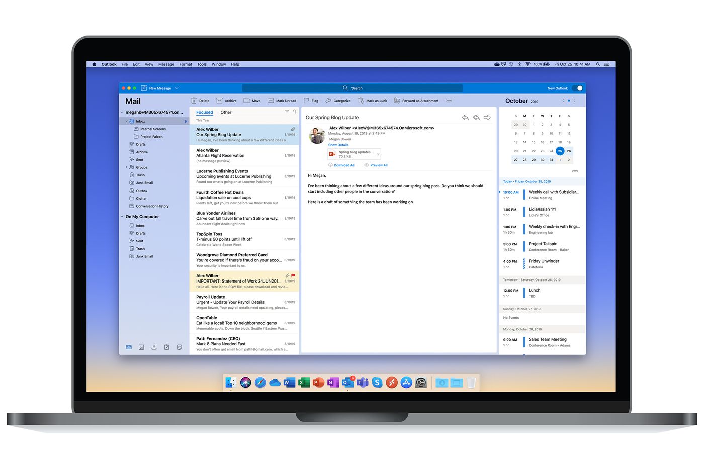 Outlook email for mac mail